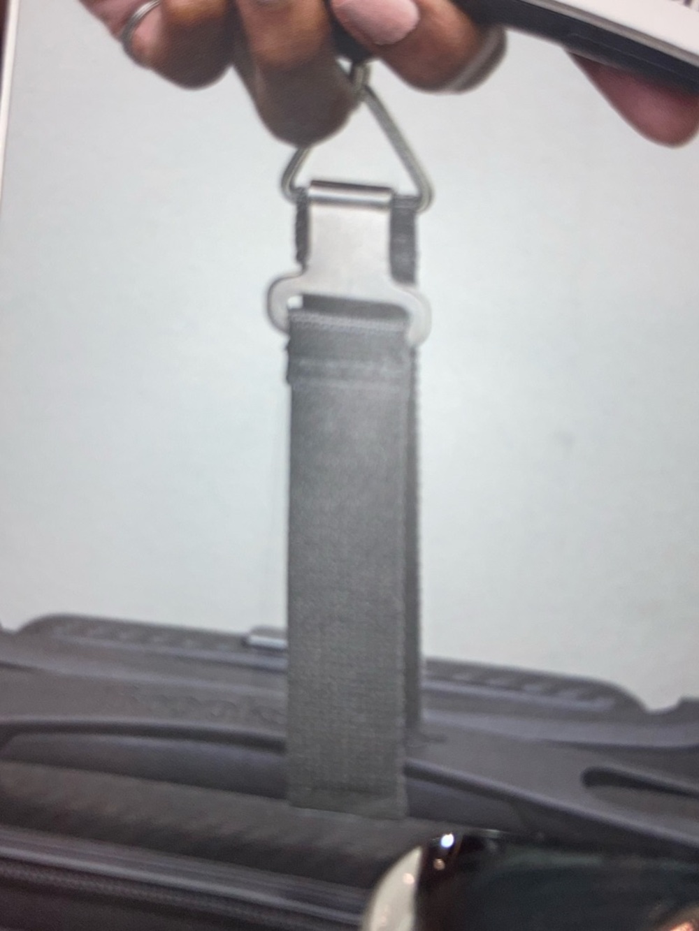 Brookstone Digital Luggage Scale - Silver - NIP - Picture 2 of 3